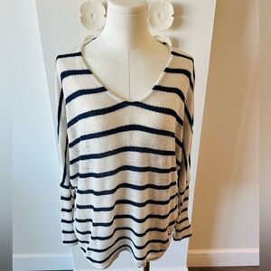 Striped summer knit large
